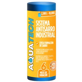 Sistema Antisarro para Cisternas Industriales de 2,500 a 10,000 L. 6 Meses Previene formación de Sarro en Cisternas Industriales y Tuberías, Ablandador de agua para Cisternas y depósitos de agua.