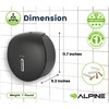 Alpine Commercial Toilet Paper Dispenser - Jumbo Toilet Paper Dispenser,