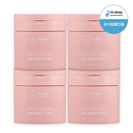 Dr. Deep (현대Hmall)닥터딥 아크파 티트리 진정패드 60매x4 (Hyundai Hmall) Dr. Deep Arcpa Tea Tree Soothing Pads 60 sheets x 4
