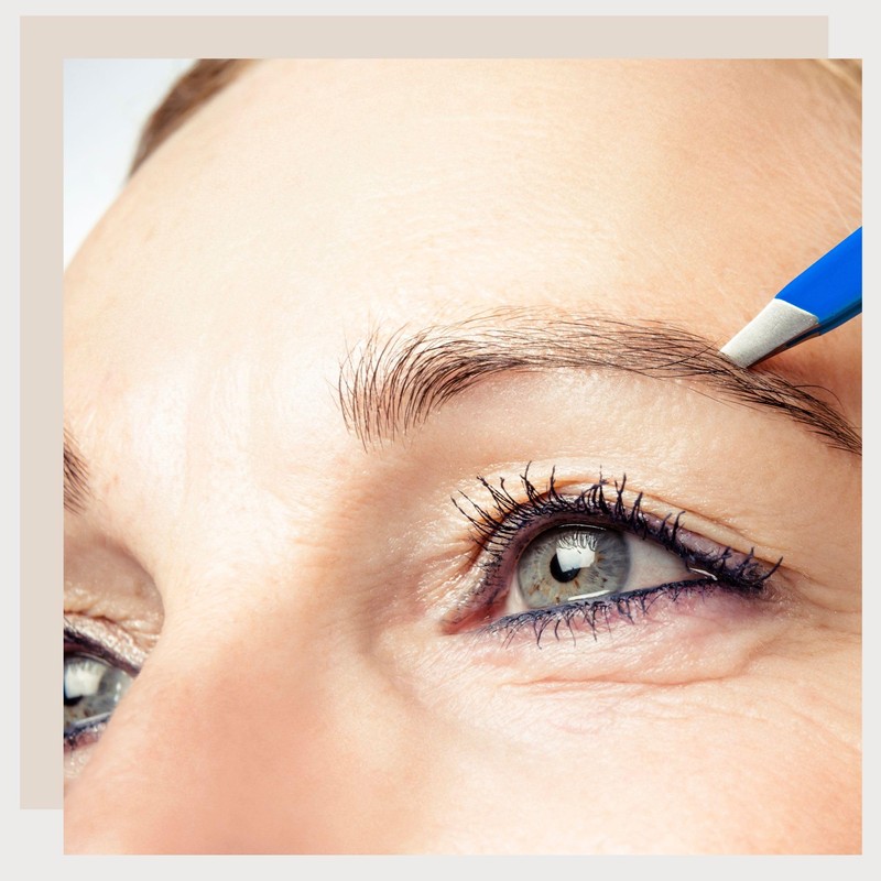Remos Tweezers Set of 2 with Eyebrow and Splitter Tweezers