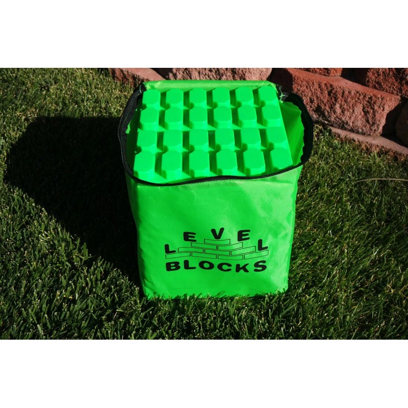 APEX RV Heavy Duty Interlocking & Modular Leveling Blocks 10