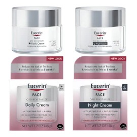 Eucerin Q10 Crema Antiarrugas Día + Noche 2x48g