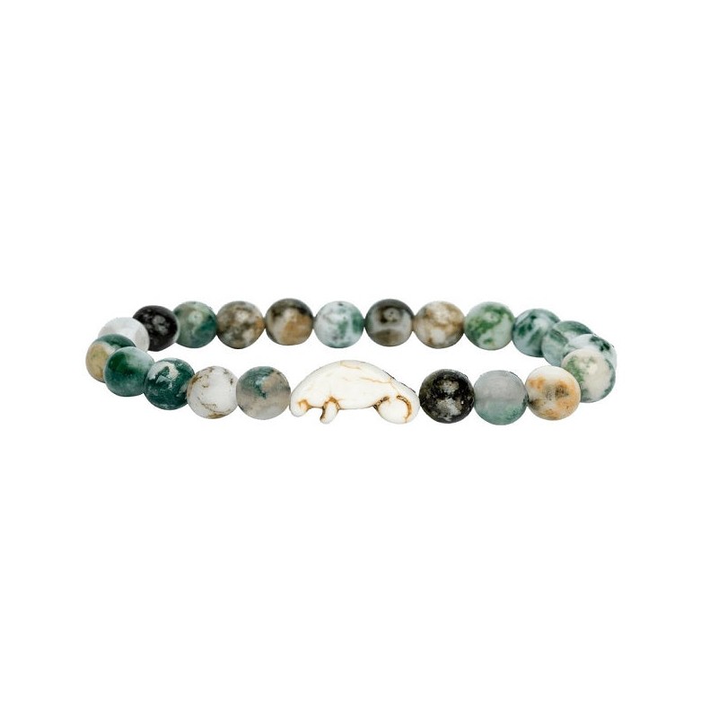 Fahlo The Drift Bracelet Manatee (Various Colours), Sky Stone