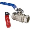 22mm Lever Valve Full BORE Action Ball Valve Compression Isolation