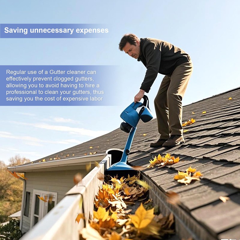 Zhichen star Gutter Cleaning Tools from the Ground - 10.5