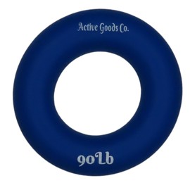 ActiveGoodsCo Hand & Forearm Exerciser - Single ring or Set, Resistance 10-120Lb, Diameter 2.5-3,5in. Visit to see more options (May Vary, Single Ring 90Lb Diameter 3.5in)