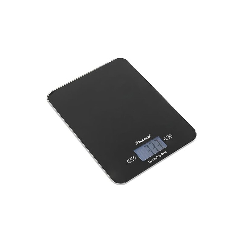 Bestron AKS710Z Digital Kitchen Scales with LCD Display, Load Capacity