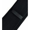 Rossika Men Classic Light Blue Textured Knit Woven Silk Tie
