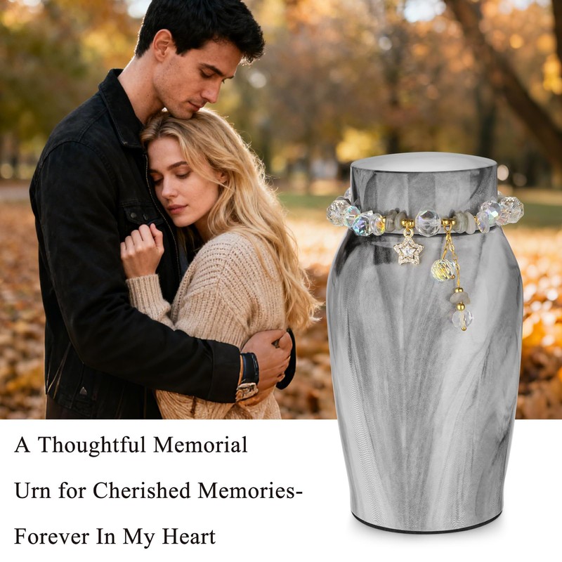 SOITIS Urns for Human Ashes, Mini Urn for Ash Male