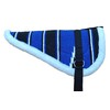 Y&Z Western Horse Bareback Pad with Stirrups and Girth (Blue)