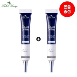 Label Young 1+1 쇼킹아이크림 20ml/ 주름개선 기능성 아이세럼눈가주름 탄력케어 (본품용량 추가 증정) 1+1 Shocking Eye Cream 20ml / Wrinkle Improvement Functional Eye Serum for Eye Area Wrinkle and Elasticity Care (Additional Full Size Provided)