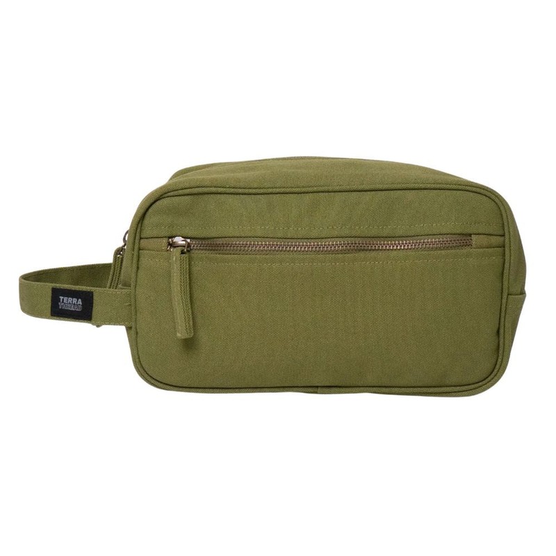 Terra Thread Toiletry Bag, Black