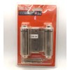 EVERBILT 14971 3 IN. SQUARE RADIUS SATIN NICKEL DOUBLE ACTION