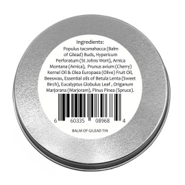 Creation Farm Balm of Gilead Salve - Large 4 Oz Tin Botanical Ointment, Todos Balsamo de Galaa