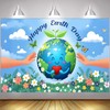 LOONELO Happy Earth Day Backdrop Banner April 22 Environmental Protection