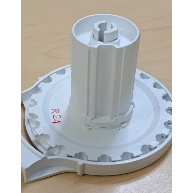 Rollease Clutch R Series with Bead Stopper (White, R24-1 1/2"