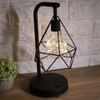 Iron Frame Dining Table Lamp Bedroom Retro Simple Romantic Night