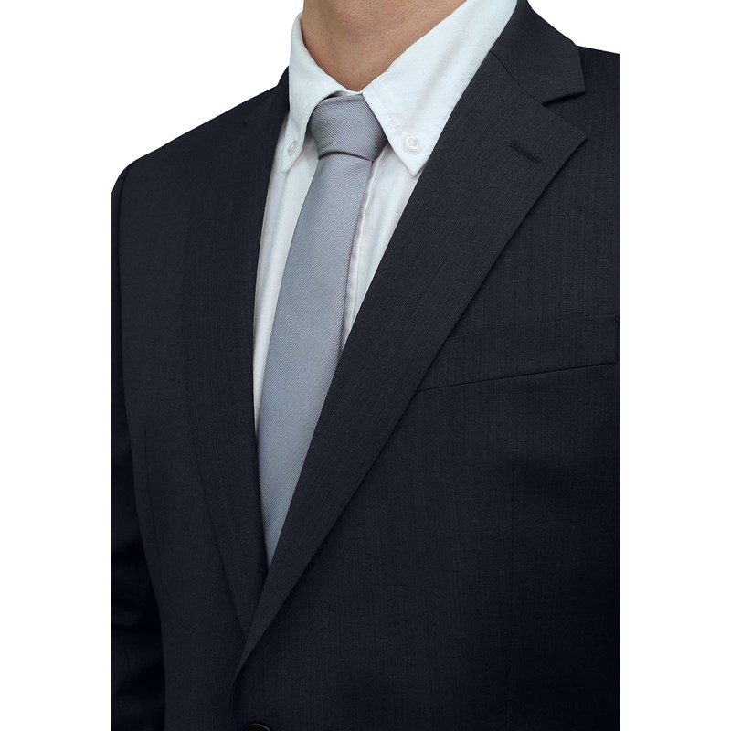 Fabio Farini - Plain-Coloured, Elegant Tie - Choice of Length: