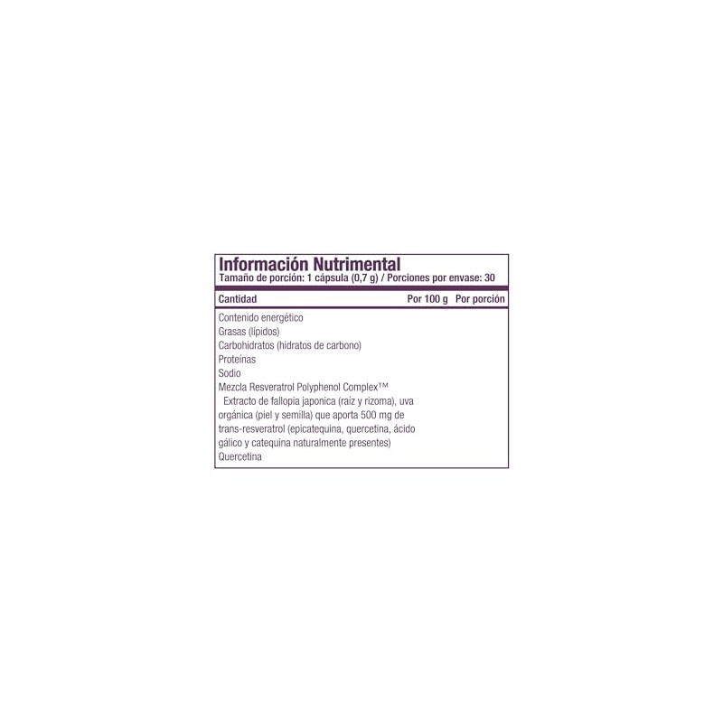 ResVitale Resveratrol 500 mg 30 caps