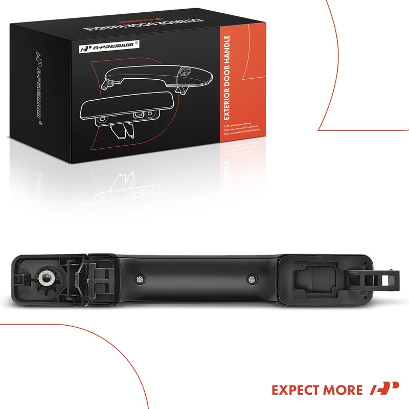 A-Premium Rear Right Passenger Side Exterior Door Handle Compatible with