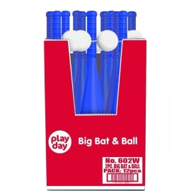 Playday Blue Big Bat and Ball Fun for all Ages