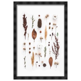 16x10 Matte Black Shadow Box Frame - Interior Size 16x10 by 1 Inch Deep - This Matte Black Frame is Made to Display Items Up to 1 Inch Deep! Includes Shatter Resistant Acrylic, Backing, Hardware