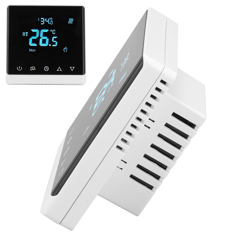 LCD Thermostat Household Intelligent Fan Coil Air Conditioner Temperature Controller