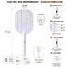 3-in-1 Electric Mosquito Swatter Lamp for Indoor & Outdoor Use