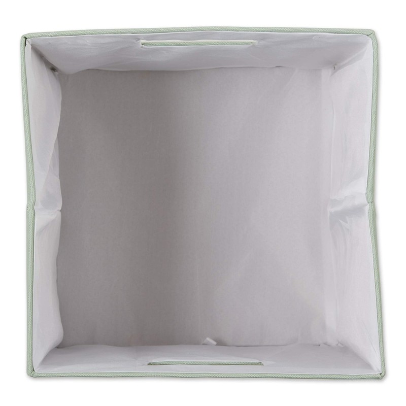 DII Collapsible Polyester Storage Cube, Solid, Lightweight and Durable, Small