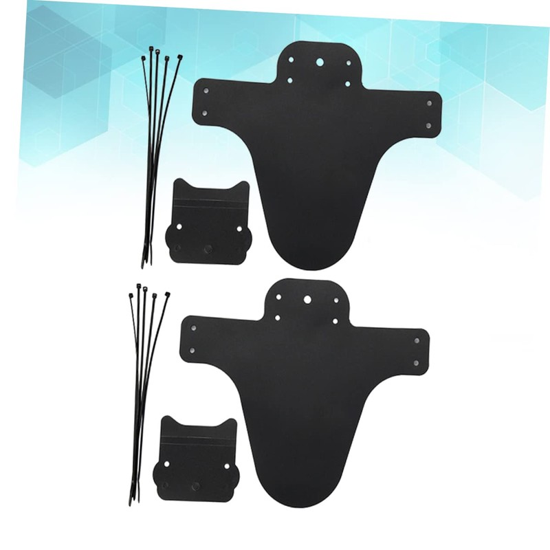 SUPVOX 2 Sets Bike Mudguard Wings Front Fork Mud Guards
