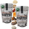 Café soluble con 7 hongos adaptógenos Reishi, Melena de León,