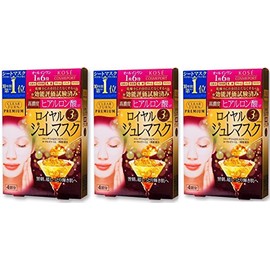 Kose ko-se- Clear Turn Premium roiyaruzyuremasuku (Hyaluronic Acid) 4 Full Set of 3 X