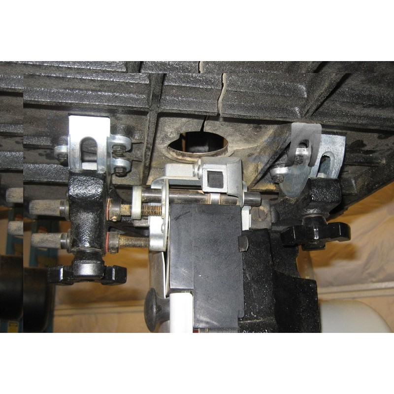 2-Pack Bandsaw Trunnions with Scale, Fit For 14" Standard Bandsaws,