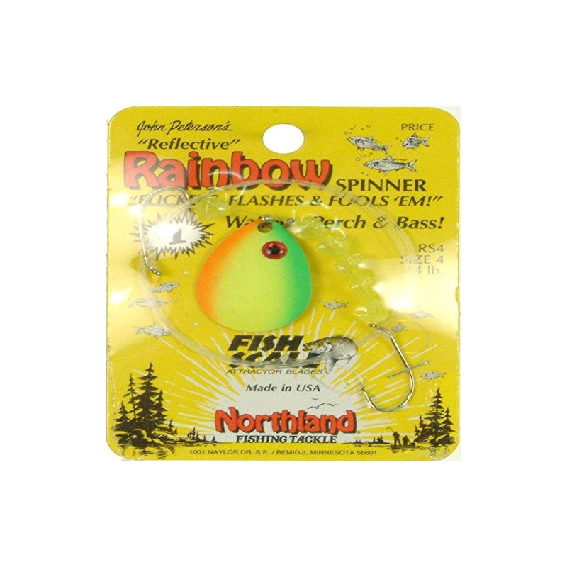 Northland Tackle Mr. Walleye Crawler Hauler Colorado Rig, Firetiger, 4