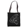 Funny Boxer Dog Tote Bag