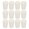 sourcing map Rubber Conical Plugs 15 mm to 20 mm