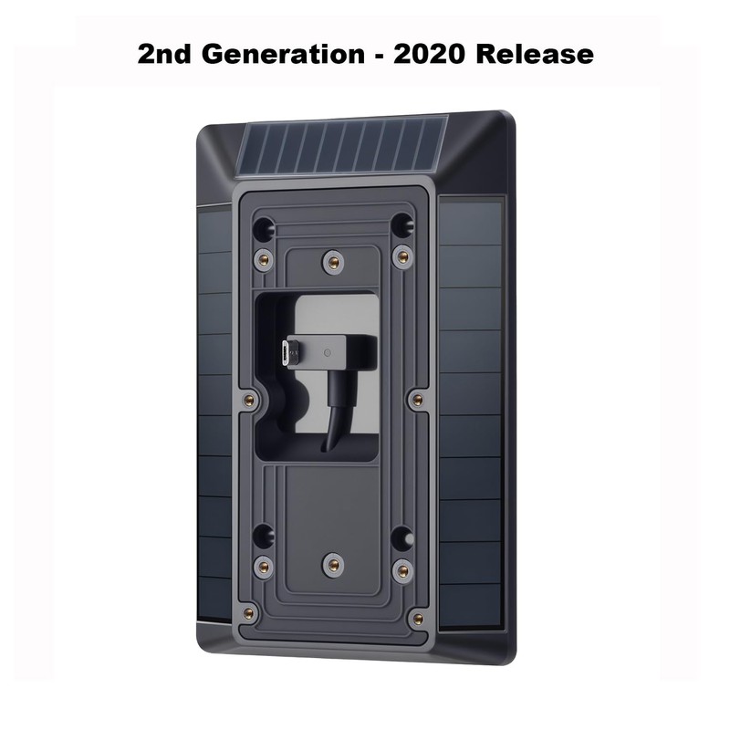 Fansoun Solar Charger Compatible with Ring Video Doorbell (2020 Release),