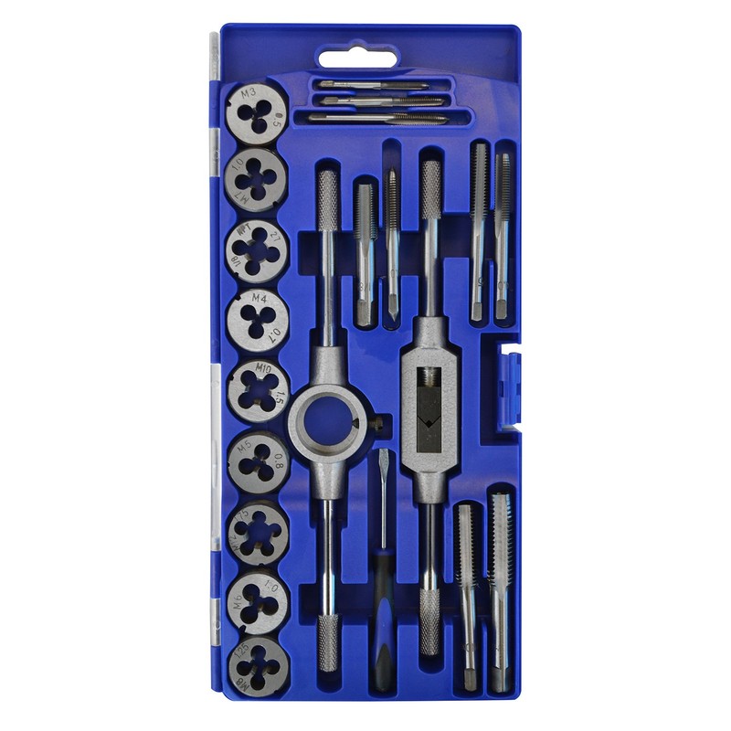 Faithfull FAITAPDSET21 Metric Tap and Die Set in Carbon Steel