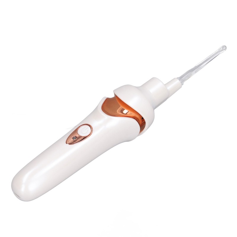 Electric Ear Vacuum Cleaner with LED Light Soft Tip USB