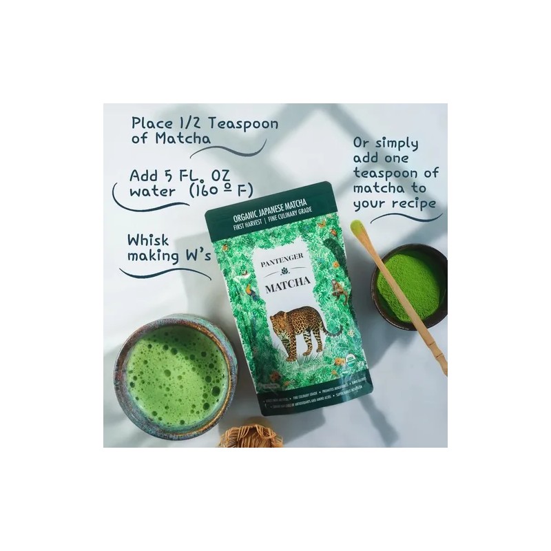 Pantenger Té Verde Matcha Orgánico en Polvo 99 G Organic