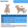 BECROWM Small Dog Wheelchair for Back Legs, Light Weight Dog&Cat&Pets