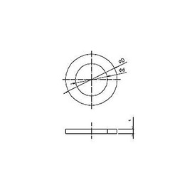 Task Three Non-Asbestos Packing, 1/2 Pack of 100