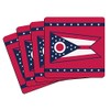 Boelter Brands Ohio State Flag Neoprene Coasters, 4-Pack