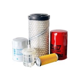 CFKIT Maintenance Filter Kit Compatible with Yanmar SV08-1 2TE67L-BV (2005-01)