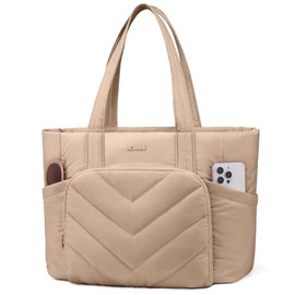 LOVEVOOK Women's Laptop Bag, khaki, Contemporary