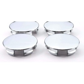 Set of 4 New 2.25" Chrome Aftermarket Wheel Hub Center Caps Replacements for 1999-2004 Chrysler 300M 1999-2001 Chrysler LHS