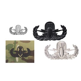 Uniform Accessories Unlimited Inc Explosive Ordnance Disposal EOD Badge Bundle (BASIC)