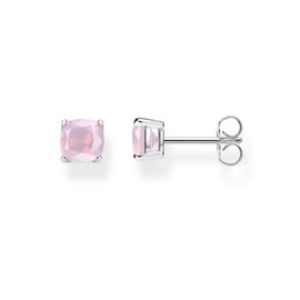 Thomas Sabo H2104-699-7 Women's Stud Earrings Pink Opal 925 Sterling Silver, Precious metal, Glass