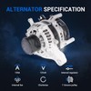 Autoround 1042113470 Alternator Compatible with Honda CR-V 2015-2019, Acura TLX