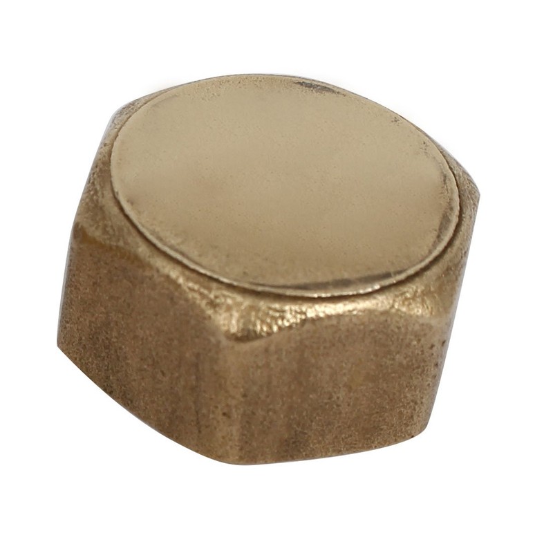 Aexit 1/2BSP (Power tool) Female Thread Brass Hex Head Pipe